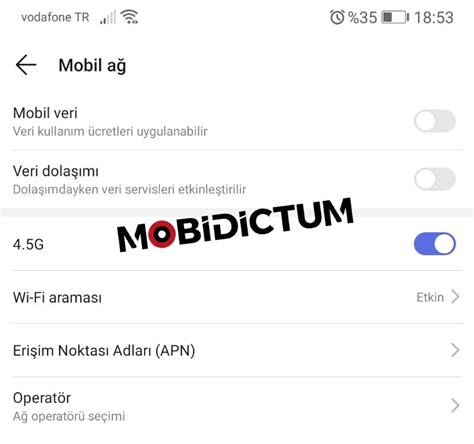 huawei mobil ağ kullanılamıyor hatası